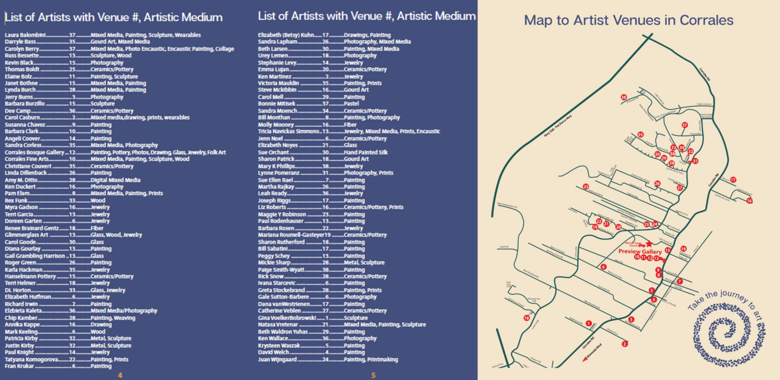 Map And List Of Artist 2023 CAST 1 1536x750 